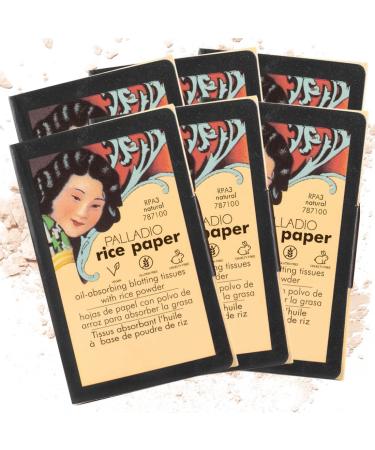 Palladio Rice Paper Tissues Natural (Pack of 6) by Palladio