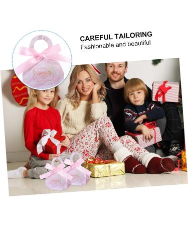 HOMSFOU 50 Sets Candy Box Wedding Party Favor Boxes Chritmas Candy Wedding Boxes Hawaiian Paper Favor Boxes Birthday Candy Bags Chrismas Candy Paper and Ribbon Chocolate Box Baby Gift Box 1 count (Pack of 1) Pink - Buy Online on SooperMarket.com