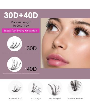 DIY Lash Extension Kit - 320 Pcs Natural Individual Lashes (10-16mm) with C/D Curl Glue & Tools for Home Use | Perfect for Beginners - Buy Online on SooperMarket.com