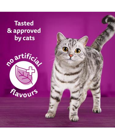 WHISKAS Salmon and Poultry Selections Adult Wet Cat Food Pat 100g (24 Pack) Cat Food Salmon & Poultry Selections 100 g (Pack of 24) - Buy Online on SooperMarket.com