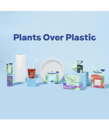 Repurpose 3 Gallon Compostable Bin Trash Bags - BPI Certified - 200 Bags (50 Count, 4 Pack) - Buy Online on SooperMarket.com