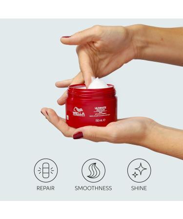 Wella Professionals Ultimate Repair Mask - Deep Nourishing & Hydrating Hair Mask for Damaged Hair | 5 Fl Oz | International Shipping Available - Buy Online on SooperMarket.com