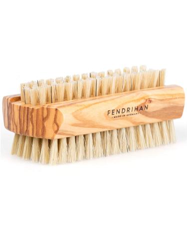 Fendrihan Olivewood Nail Brush with Boar Bristles 3.7 - Made in Germany - Buy Online on SooperMarket.com