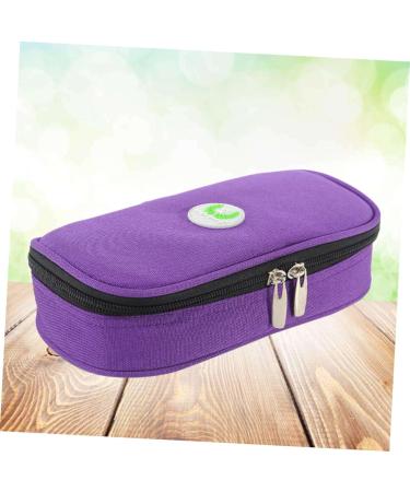 Insulin Storage Cooler - Purple Medium | Travel Cooler Picnic Bag | Water Proof & Insulated - Buy Online on SooperMarket.com
