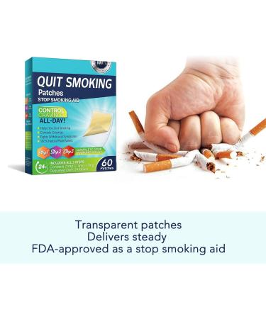 Quit Smoking with 3-in-1 Patches (8 Weeks Kit) - 60 Count - Buy Online on SooperMarket.com