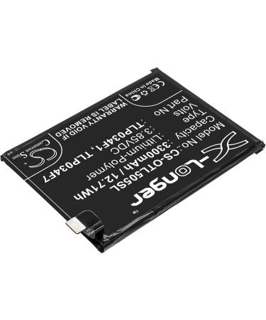 3300mAh Replacement Battery for TLP034F1 TLP034F7 | Compatible with 5039D 5053K 5053Y 3 2019 & 3L 2019 - Fast International Shipping - Buy Online on SooperMarket.com