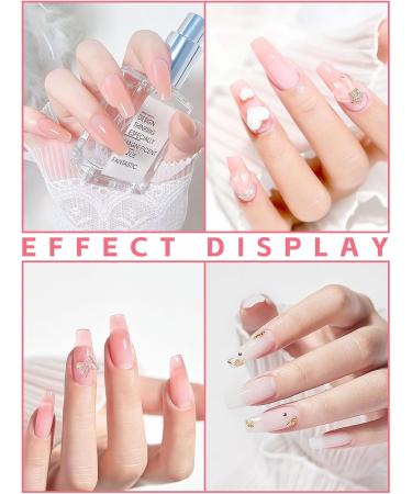 EBANKU Poly Nail Gel Kit 9 Colors Nail Extension Gel Builder Gel Kit with Lamp False Nail Tips Slip Solution Complete Poly Gel Beginner Starter Kit for Women Manicure - Buy Online on SooperMarket.com