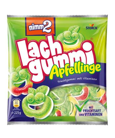 Storck Nimm 2 Apple Shape with Fun Faces - 15 x 225gr