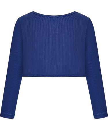 BONNY BILLY Girls Blue Knitted Cotton Cardigan Shrug 5-6 Years | Kids Clothing - Buy Online on SooperMarket.com
