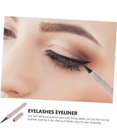 Angoily 1pc Eyeliner Fake Eyelashes Fake Lashes Magnetic Eyelashes Liner Ink Cosmetic Accessory Diamond - Buy Online on SooperMarket.com