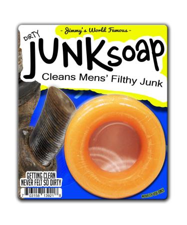 Gears Out Jimmy s Dirty Junk Soap Cleans Men s Filthy Junk Funny Novelty Soap for Men Stocking Stuffers for Husband Boyfriend Weird White Elephant Ideas Dirty Santa Party Prizes Novelty Wiener Soap