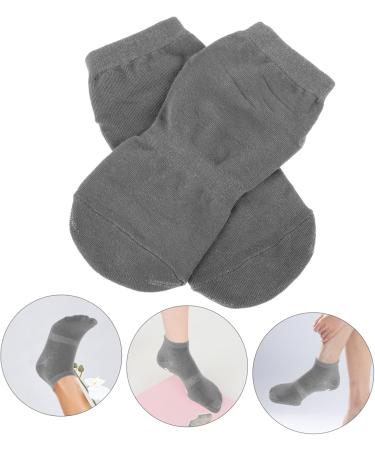 1 Pair Gel Socks Moisturizing Socks Moisturizing Spa Socks Gel Care Socks Hard Skin Repair Socks Warmers Gel Spa Socks Gel Foot Covers Spa Moisturizing Sock Vegetable Gel PLAFOPE - Buy Online on SooperMarket.com