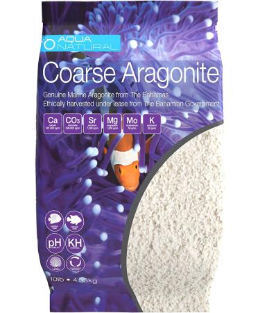 10lb Coarse Aragonite Sand for Reef Saltwater & Marine Aquariums - Buy Online on SooperMarket.com