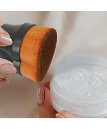 Buy Foundation Brush for Liquid Makeup | Heart Shaped Blending & Buffing Tool for Flawless Finish - Ideal for Self Tanner & Mineral Powder - Buy Online on SooperMarket.com