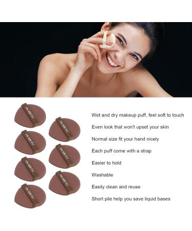 Triangle Makeup Puff Triangle Powder Puff Reusable Sponge with Storage Box for Cosmetics - Buy Online on SooperMarket.com