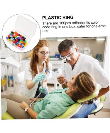 BUIFULSIC 160 STK Dental Color Circle Codering - Color Code Ring for Dental Instruments | Durable Plastic PP Code Band | International Shipping Available - Buy Online on SooperMarket.com