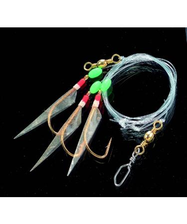 DEGA Norway Paternoster real fish skin 9/0