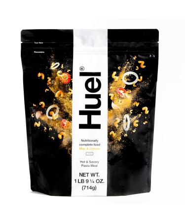 Huel Hot and Savory Instant Meal Replacement - Mac Cheeze 14 Scoops Packed with 100% Nutritionally Complete Food Including 25g of Protein 6g Fiber 27 Vitamins Minerals LastFuel scoop 25.1856 Ounce
