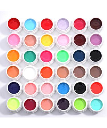EONFAVE Gel Nail Polish - Gel Nail Varnish - Long Lasting Natural Color Soak Off U V Gel Nail Varnish Nail Art QF11 - Buy Online on SooperMarket.com