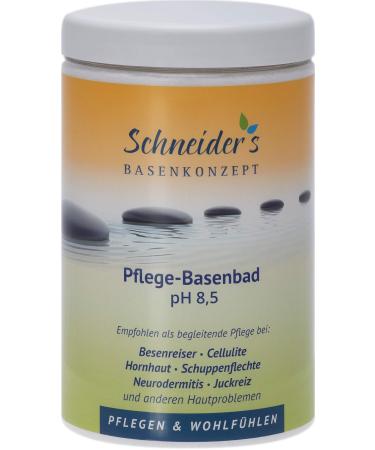 Schneider's care base pool 1400 g - developed by naturopaths - ideal for base and detox cures wraps and foot bath - supports the deacidification 1.4 kg (1 Pack)