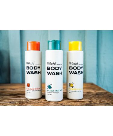 Golden Hour Men's Body Wash (16 oz) - Hydrating Soap for Dry Skin - Moisturizing Cleansing Skincare - Barstool Sports Brand - Brandy and Vanilla Scent - Gift for Men - Buy Online on SooperMarket.com