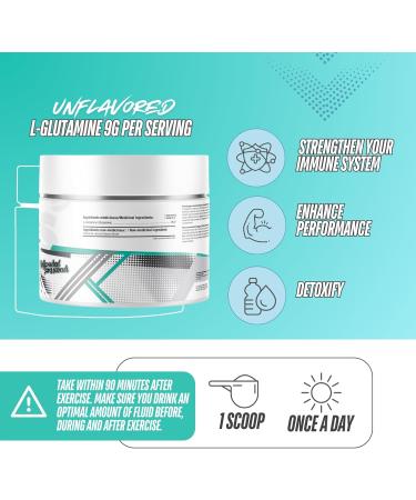 Shop Sante Essentiel Glutamine 500g | 55 Servings Unflavoured | Supports Immune System Detox & Boosts Physical Performance - Buy Online on SooperMarket.com