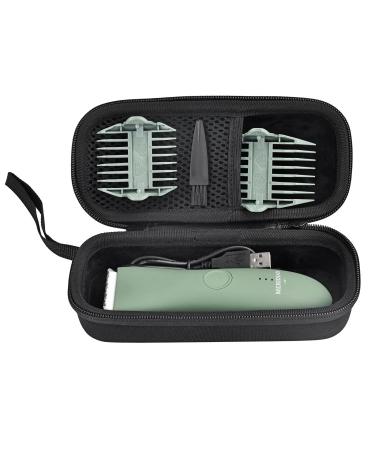 MEROM Hard Case Compatible with Meridian Shaver Electric Groin Body Trimmer, Case for Meridian Grooming, Hard Travel Storage Case for Meridian Trimmers and Accessories - Case Only Balck