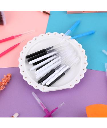 50-Piece Eyebrow Brush Set | 5 Colors Portable Eyebrow Laminating & Eyelash Comb Tools - Perfect for Eyelash Extensions & Lifting - Buy Online on SooperMarket.com
