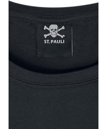 FC St. Pauli Skull Men's T-Shirt | XXL Black Fan Merch | Stylish Football Apparel - Buy Online on SooperMarket.com