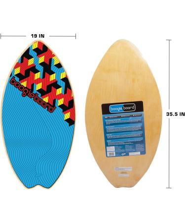Wham-O Boogieboard Eva Skim Board 35.5" | Soft 3D Grip Pad | Multilayered Wooden Core |High Performance Shapel | Surfboard for Ocean  Sea  River  Pool - Buy Online on SooperMarket.com