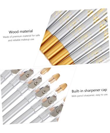 Mikinona Makeup Pen 8pcs Pen Brighten Pencils Girls with Eyeliner Eyebrow Sharpener -in- Pencil Women Strokes Tool Make Up Pen - Buy Online on SooperMarket.com