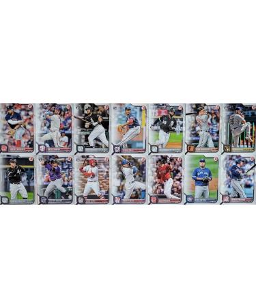 2022 Bowman Baseball Series Complete Mint 100 Card Base Set made by Topps with Rookies and Stars including Wander Franco  Mike Trout and Aaron Judge Plus - Buy Online on SooperMarket.com