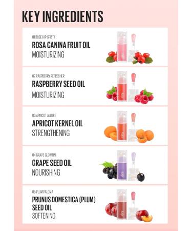 Kaja Juicy Glass Lip Plumping Oil - Hydrating Vegan Lip Gloss with Vitamin Tree Fruit Oil for a Plumped Lightweight Finish | 05 Plum Paloma | Cruelty-Free - Buy Online on SooperMarket.com