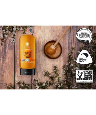 Manuka Doctor MGO 30+ Squeezable Raw Manuka Honey 10.58 oz - Certified Pure New Zealand Honey - Non-GMO - Pack of 1 - Buy Online on SooperMarket.com