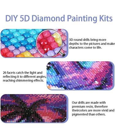 FQOVKYN Diamond Painting Kit - DIY 5D Art with Round Diamonds - Full Drill Cow Gem Painting - Home Wall Decor - 12x16inch Gold - Perfect for Adults & Kids - Buy Online on SooperMarket.com