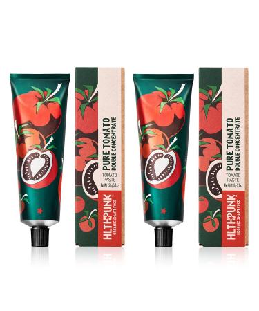 HLTHPUNK Organic Tomato Paste Tube | Double Concentrated | Premium Italian | USDA Certified | Vegan GMO-Free Soy-Free | Salt-Free Sugar-Free | 150g (1 Pack) - Buy Online on SooperMarket.com
