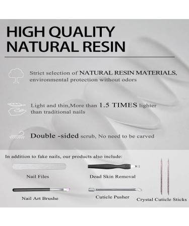 240pcs Short Almond Shaped Nail Tips Clear Soft Gel Full Coverage Extension Kit | 12 Sizes | Nail Salon & Home DIY - Buy Online on SooperMarket.com