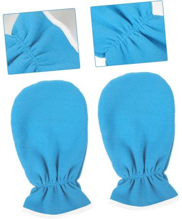 HAPINARY 1 Pair Exfoliating Exfoliating Body Mitt Hydrating Gloves Overnight Gloves for Gloves Lotion Cotton Gloves for Womens Glove Insulation Essential Oil Polyester 29x16cm - Buy Online on SooperMarket.com