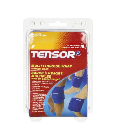 Tensor 487001 Multi Purpose Wrap with Gel Pack One Size (Blue)