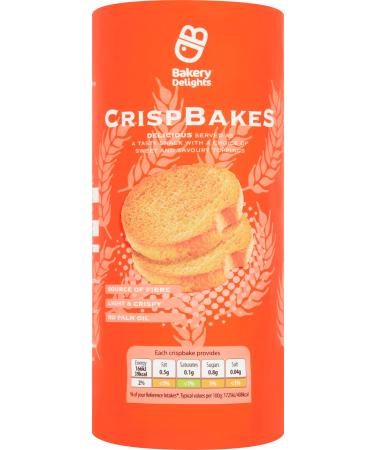 BAKERY DELIGHTS Crisp Bakes 125g (Box of 12)