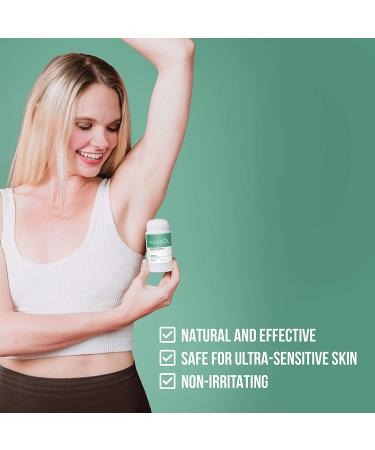 Magsol Magnesium Deodorant - Lemongrass 2.8 oz | Natural, Aluminum-Free, Long-Lasting Freshness - Buy Online on SooperMarket.com