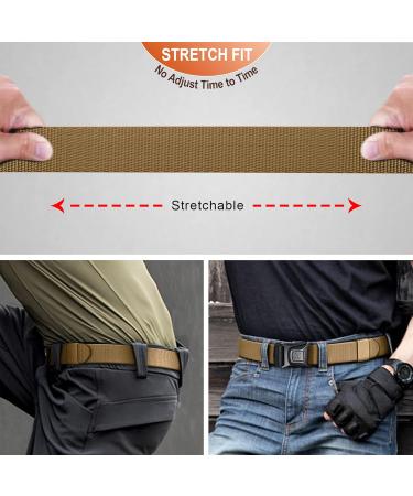 Bulliant Tactical Belt Quick Lock - Military Hike Work Belt 3.8cm Heavy Seat Belt Schnalle Bronze 3386 Adjustable 135cm (42-46) - Buy Online on SooperMarket.com