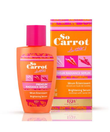 Fair & White So Carrot Brightening Radiance Serum 30ml - Skin Brightening Properties with Carrot Oil