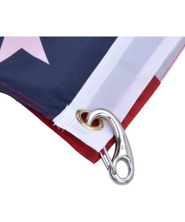 SHONAN 2 Carabiner Clips 4 Pack - Stainless Steel 316 Marine Clips for Flag Poles, Boat Fenders, Keychains, Dog Leashes, Camping - 220 Lbs Capacity - Buy Online on SooperMarket.com