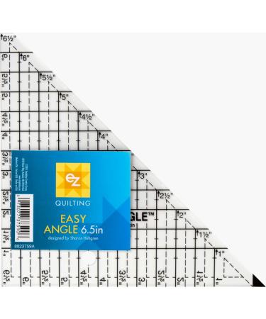 EZ Quilting Easy Angle Acrylic Template, 6.5-inch