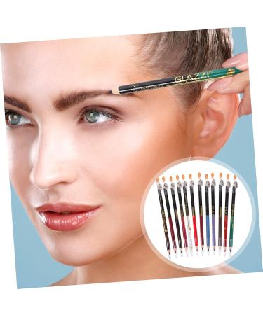 HAPINARY 12pcs Lip Liner Eyeliner Lip Pencil Lipliner Pencil Makeup Lip Liner Gel Liner Eyeliner Wooden - Buy Online on SooperMarket.com