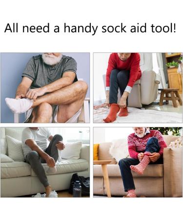 Soft Stocking Aid Sock Stocking Aid Sock Aid Brace Sock Aid Sock Helper for Arthritis for Elder - Buy Online on SooperMarket.com