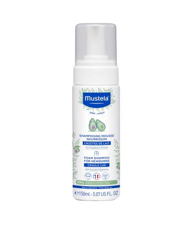 Mustela Foam Shampoo for Newborns 5.07 fl oz (150 ml)