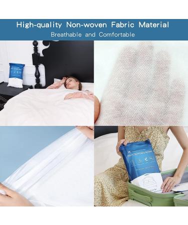 OTITYAN 2 Pack Disposable Travel Bedding Set - Ideal for Hotel, Business Trip & Hospital - Includes Sheets, Quilt Cover & Pillowcase - Buy Online on SooperMarket.com