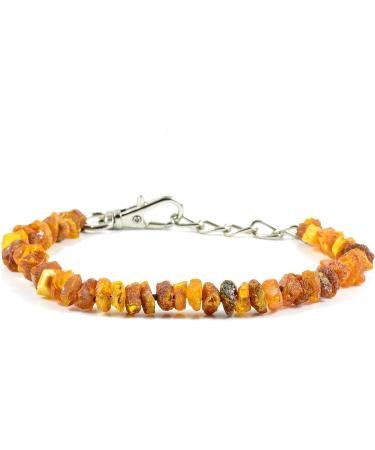 Buy Amberpetcare Amber Chain for Dogs & Cats | Natural Amber Neck Band Against Ticks - Premium Baltic Amber (45-50) - Buy Online on SooperMarket.com